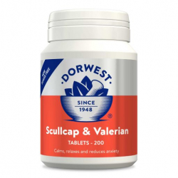 Dorwest Scullcap & Valerian 200 tablet